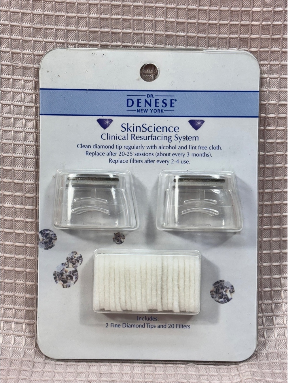 Replacement diamond tips Dr. Denese Skin Science Clinical Resurfacing System
